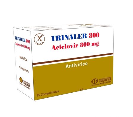 TRINALER 800MG TABL. CAJA X 35