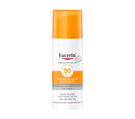 EUCERIN SUN FACIAL ANTI EDAD 50ML