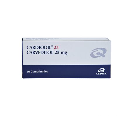 CARDIODIL 25MG CO-RAN CAJA X 30