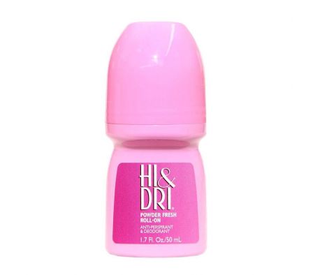 HI DRI DEO DESODORANTE ROLL ON ROSA 50 ML