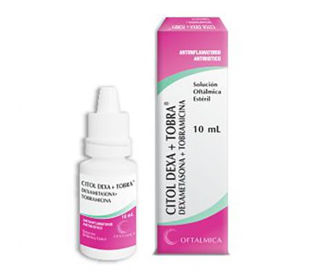 CITOL DEXA+TOBRA 100MG GT-OF FRASCO X 10ML