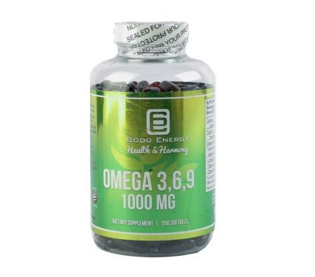 GOOD ENERGY OMEGA 369 1000 MG X 200 CAPSULAS