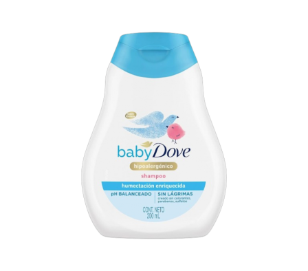 DOVE BABY SHAMPOO 200ML.