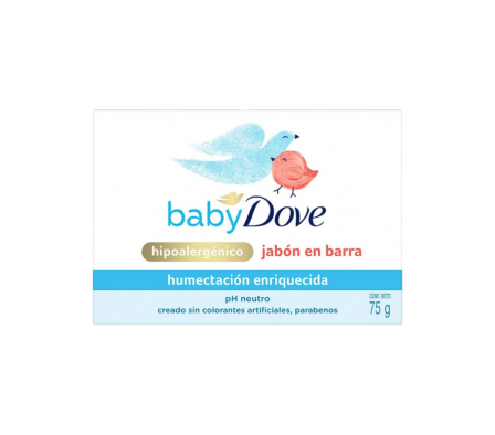 DOVE BABY JABON HUMECTANTE 48X75GR