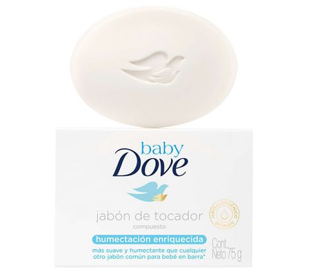 DOVE BABY JABON HUMECTANTE 48X75GR