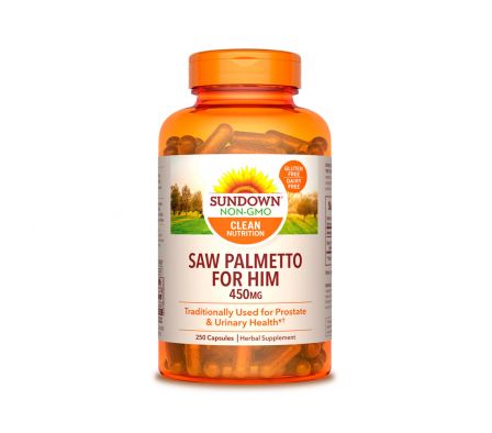 SUNDOWN SAW PALMETTO 450MG  X 250 CAPS
