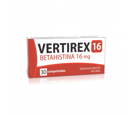 VERTIREX 16MG COMP. CAJA X 30