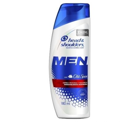 HEAD SHOULDERS SHAMPOO 180ML OLD SPICE