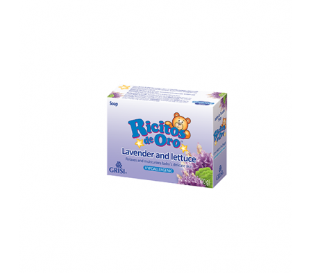 RICITOS DE ORO JABON BABY LAVANDA 90GR