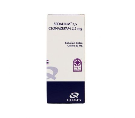 SEDALIUM 2.5MG GT-OR FRASCO X 20ML