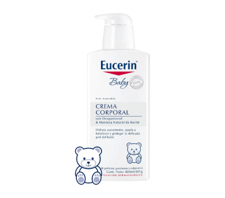 EUCERIN BABY CREMA CORPORAL PARA PIEL SENSIBLE  400ML