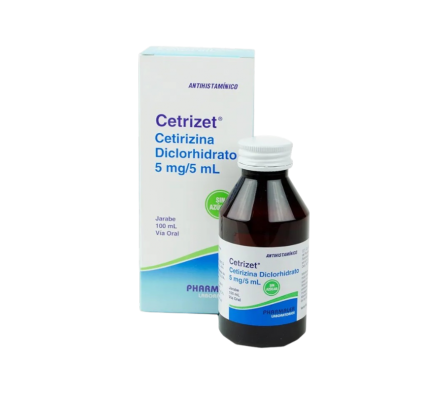CETRIZET 5MG JARAB FRASCO X 100ML