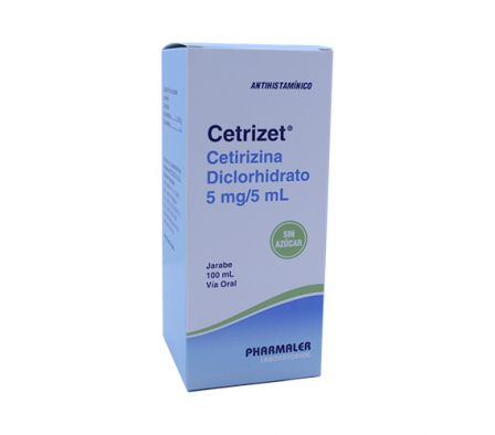 CETRIZET 5MG JARAB FRASCO X 100ML