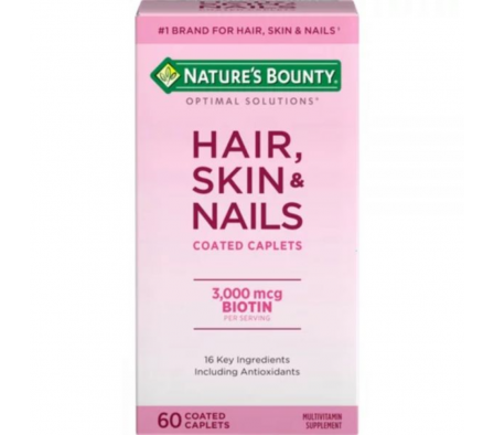 NATURES BOUNTY HAIR, SKIN & NAILS (caja de 60 comprimidos)