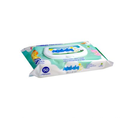 AGUBABY TOALLITAS HUMEDAS X 50 C/TAPA