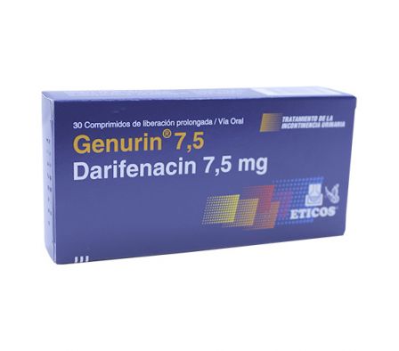 GENURIN LIBERACION PROLONGADA 7.5MG COMP. CAJA X 30