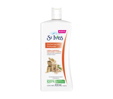 ST IVES CREMA CORPORAL CON AVENA Y KARITE 100ML