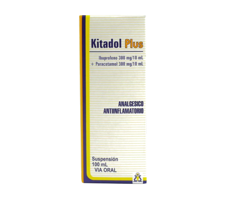 KITADOL PLUS  JARAB FRASCO X 100ML