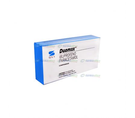 DUOMAX 400MG COMP. CAJA X 10