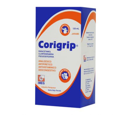 CORIGRIP 131.3MG JARAB FRASCO X 120ML