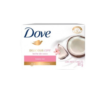DOVE JAB.LECHE DE COCO X 90 GR./48 REF.4075