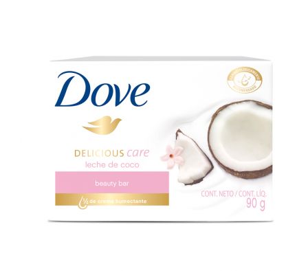 DOVE JAB.LECHE DE COCO X 90 GR./48 REF.4075
