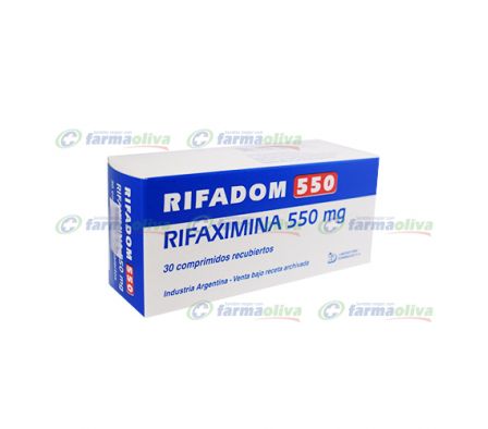 RIFADOM 550MG CO-RV CAJA X 30