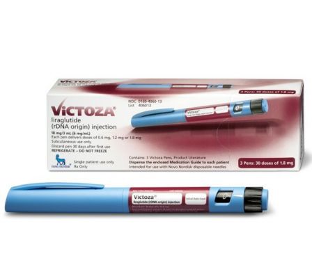 VICTOZA CAJA X 1 (UNA) PLUMA PRECARGADA 3 ML SOLUCION INYECTABLE