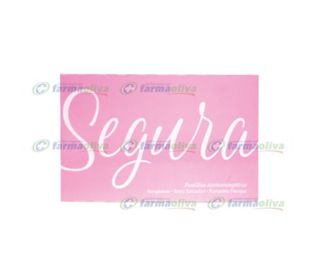 SEGURA - CAJA X 28 PASTILLAS ANTICONCEPTIVAS