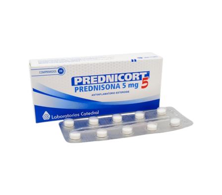 PREDNICORT 5MG (100) TIRA X 10 COMPR