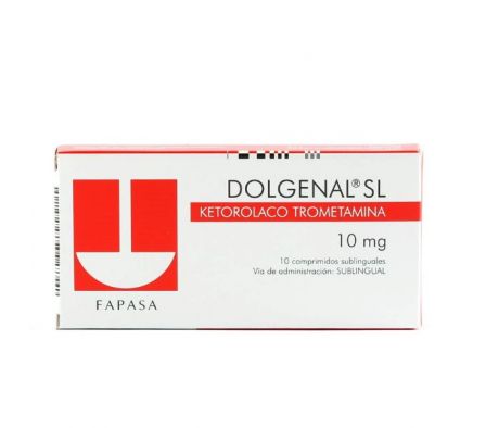 DOLGENAL SL 10MG SUBLG CAJA X 10