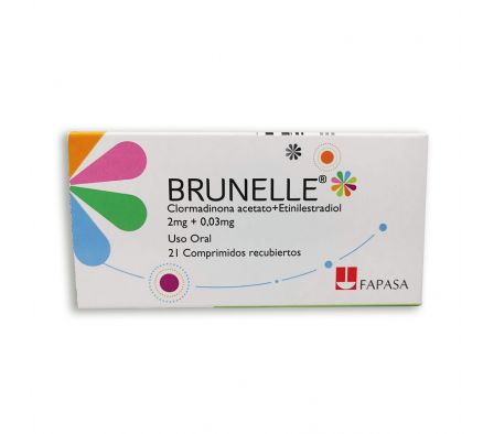 BRUNELLE  ENVASE X 21 COMPRIMIDOS RECUBIERTOS