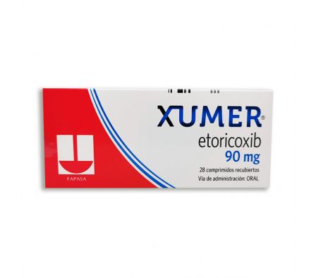 XUMER 90MG CO-RV CAJA X 28