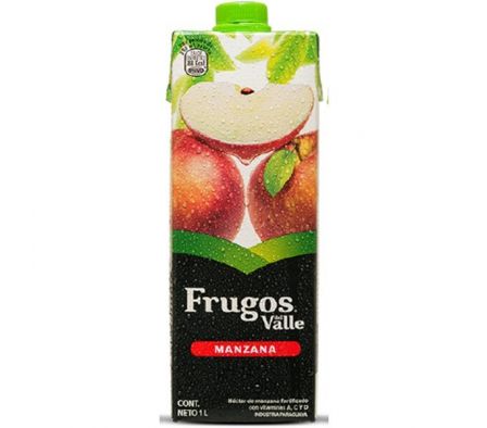 FRUGOS  DEL VALLE MANZANA X 1000ML