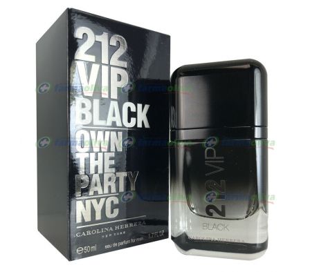 CAROLINA HERRERA 212 VIP BLACK EDP 50ML