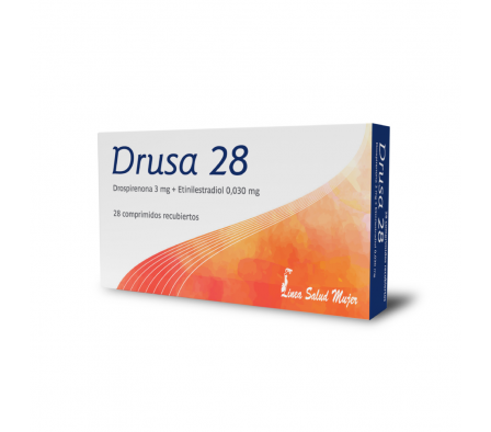 DRUSA 28  CAJA X 28 COMPRIMIDOS