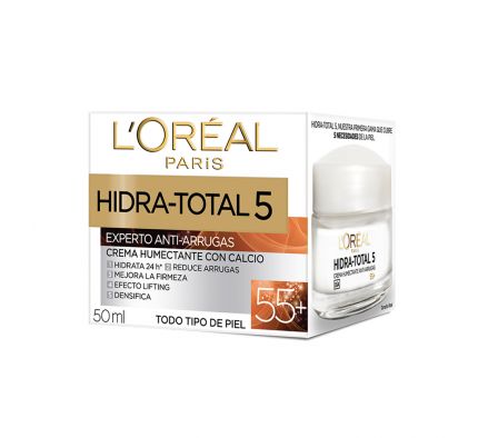 LOREAL HIDRA-TOTAL 5 (55+) CON CALCIO - FRASCO 50 ML