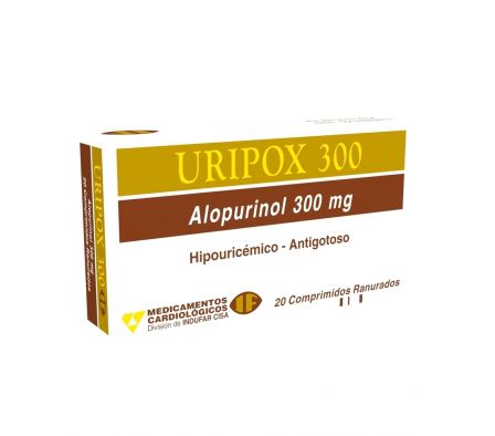URIPOX 300MG COMP. CAJA X 20