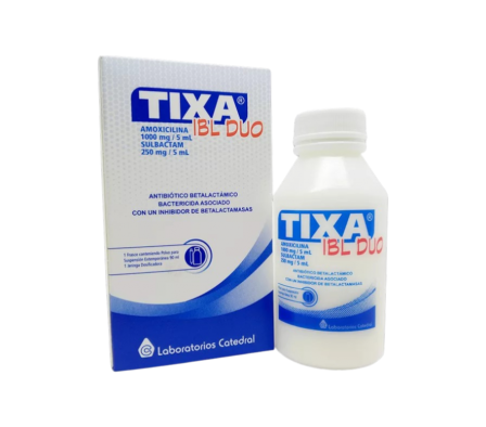 TIXA IBL DUO 875MG/125MG SP-OR FRASCO X 90ML