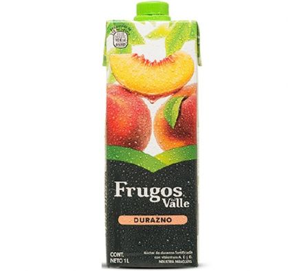 frugos  del valle durazno x 1000ml