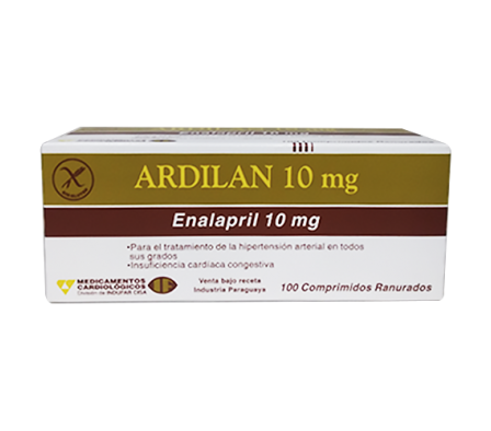 ARDILAN 10MG ( CAJA X 100) TIRAS X 10