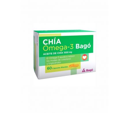 CHIA OMEGA-3 BAGO  CAP-B CAJA X 30