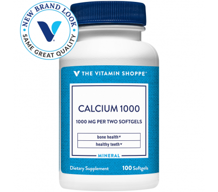 CALCIUM 1000 THE VITAMIN SHOPPE CAP-B FRASCO X 100