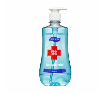 DESINGEL JABON LIQ. ANTIBACTERIAL 300 ML