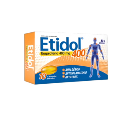 ETIDOL 400 MG CAJA X 10 CAPSULAS BLANDAS