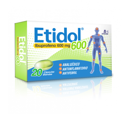 ETIDOL 600 600MG CAP-B CAJA X 20