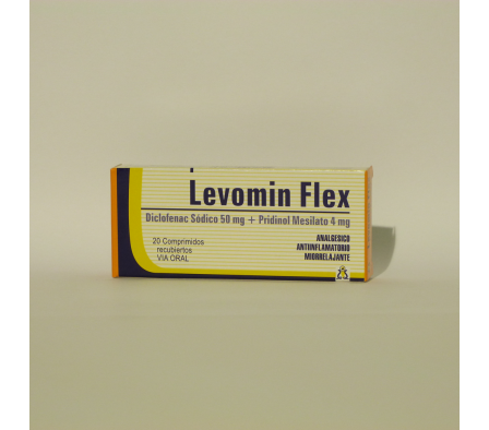LEVOMIN FLEX 50MG T-REC CAJA X 20