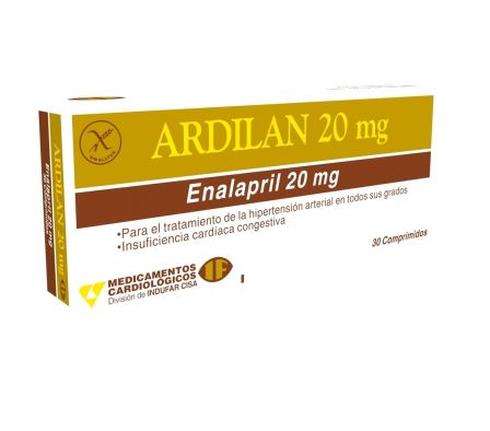 ARDILAN 20MG CO-RAN CAJA X 30