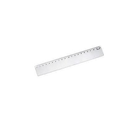 MH REGLA CRISTAL 20 CM. 400073 REF.0073