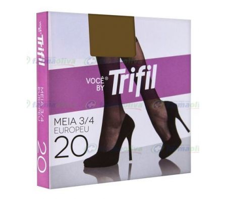 Medias 3/4 Trifil Lycra Miel